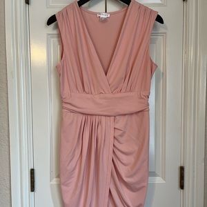 Soft pink Venus dress.